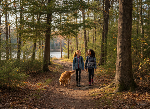 Long Pond Woods Trail